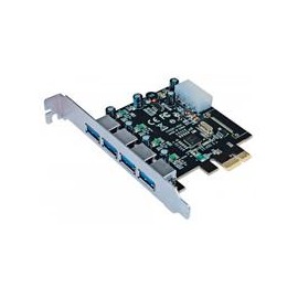 TARJETA PCI EXPRESS MANHATTAN USB 3.0 4 PUERTOS BRACKET L...