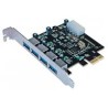 TARJETA PCI EXPRESS MANHATTAN USB 3.0 4 PUERTOS BRACKET L...