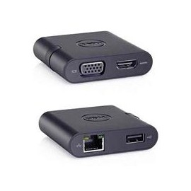 ADAPTADOR DELL DA200 - USB TIPO C A HDMI/VGA/ETHERNET/USB...