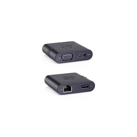 ADAPTADOR DELL DA200 - USB TIPO C A HDMI/VGA/ETHERNET/USB...