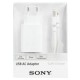 CARGADOR DE PARED SONY USB CON CABLE MICRO USB DE 50 CM D...