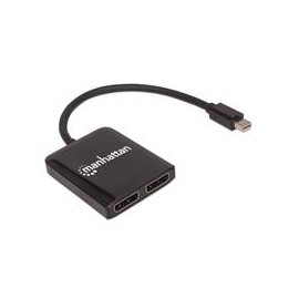 VIDEO SPLITTER MANHATTAN DISPLAYPORT 1 MINI DP IN : 2 DP ...