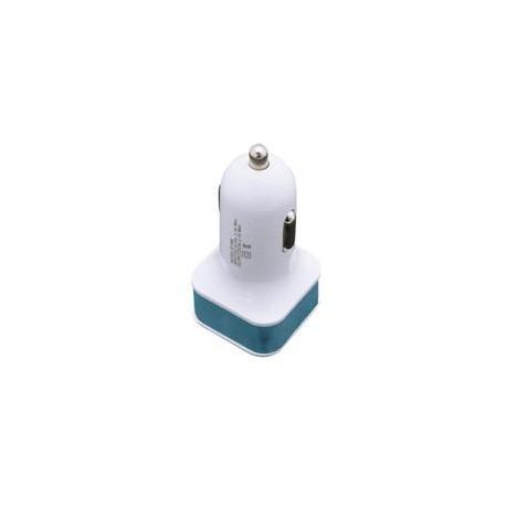CARGADOR PARA AUTO TIPO PLUG IN P/AUTO 2.1 2 PUERTOS USB...