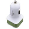 CARGADOR PARA DISPOSITIVOS PLUG IN P/AUTO 2.1 AMP VERDE P...