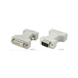 ADAPTADOR  DVI-I A VGA MANHATTAN HD15 HEMBRA-MACHO