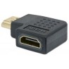 ADAPTADOR CODO HDMI MANHATTAN CAMBIADOR ANGULO DERECHO 90...