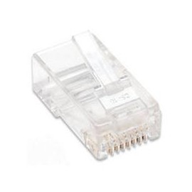 PLUG MODULAR RJ45 INTELLINET UTP CAT5E MULTIFILAR BOTE CO...