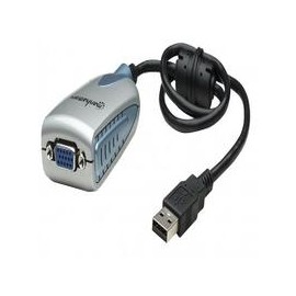 CONVERTIDOR MANHATTAN USB 2.0 A VGA 1600X1200 MACHO-HEMBRA