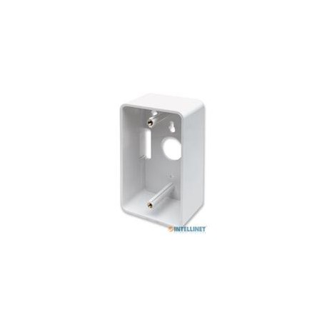 CAJA DE PARED BLANCA PARA CABLE DE RED RJ45 UTP INTELLINE...