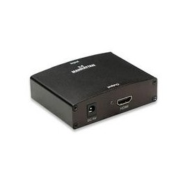 CONVERTIDOR MANHATTAN VGA HD15 A HDMI 1080P AUDIO RCA