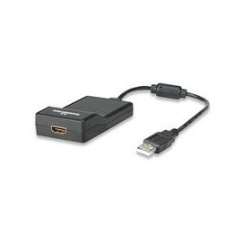 CABLE CONVERTIDOR MANHATTAN USB  2.0 A HDMI 1080P MACHO-H...