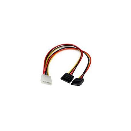 ADAPTADOR CABLE DIVISOR DE PODER LP4 EN Y  MOLEX 4 PINES ...