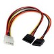 ADAPTADOR CABLE DIVISOR DE PODER LP4 EN Y MOLEX 4 PINES...