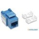 JACK RJ45 CAT5E INTELLINET UTP KEYSTONE DE IMPACTO AZUL