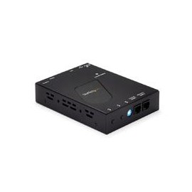 RECEPTOR DE VIDEO Y AUDIO HDMI IP POR ETHERNET GIGABIT PA...