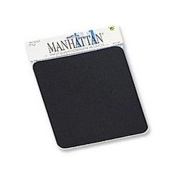 MOUSE PAD 6 MM MANHATTAN NEGRO EN BOLSA