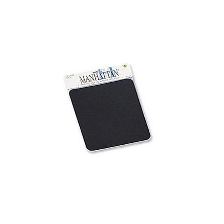 MOUSE PAD 6 MM MANHATTAN NEGRO EN BOLSA