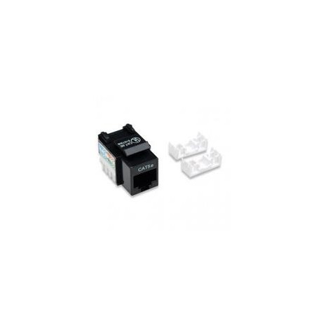 JACK RJ45 CAT5E INTELLINET UTP KEYSTONE DE IMPACTO NEGRO