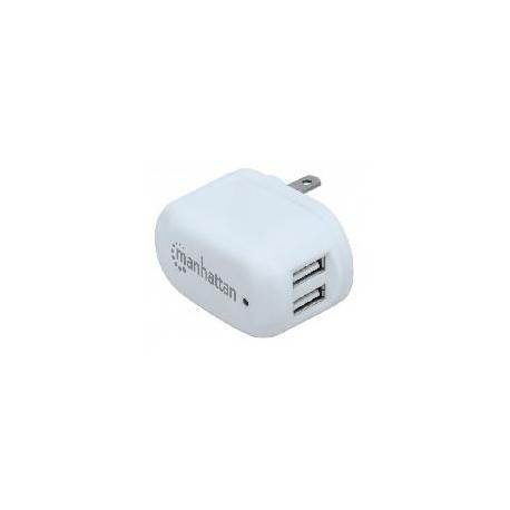 CARGADOR PARA CEL O TABLETA 2 PUERTOS 2.