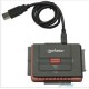CONVERTIDOR MANHATTAN USB 2.0 A DISCOS DUROS IDE Y SATA C...