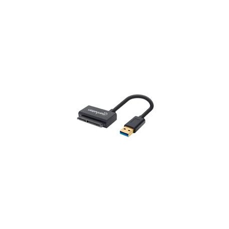 CABLE CONVERTIDOR MANHATTAN USB 3.0 A SATA DISCO DURO 2.