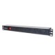 PDU BARRA MULTICONTACTOS 8 SALIDAS INTELLINET C/SWITCH DE...