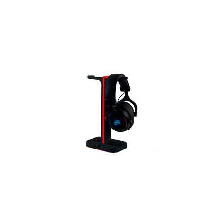 SOPORTE PARA HEADSET GAMER BALAM RUSH/ALAMBRICO/USB/ILUMI...