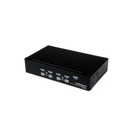 CONMUTADOR SWITCH KVM 4 PUERTOS DE VIDEO VGA USB 2.0 - 1U...