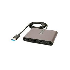 ADAPTADOR USB 3.0 A 4 PUERTOS HDMI - TARJETA DE VIDEO EXT...