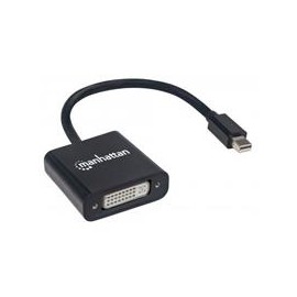 ADAPTADOR MANHATTAN MINI DISPLAYPORT A DVI-I 1080P M-H