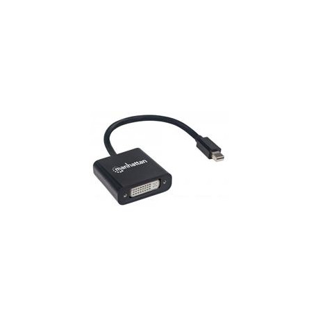 ADAPTADOR MANHATTAN MINI DISPLAYPORT A DVI-I 1080P M-H