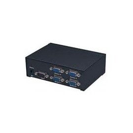 VIDEO SPLITTER MANHATTAN VGA SVGA HD15 4 PTOS DIVISOR DUP...