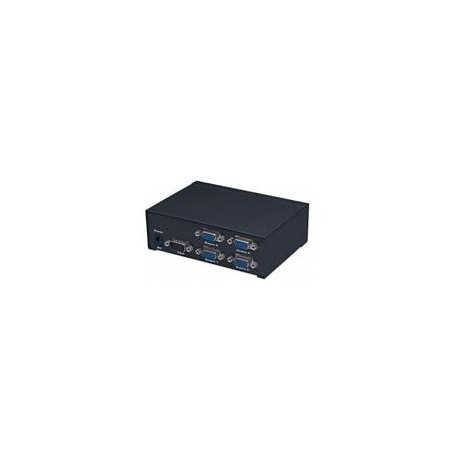 VIDEO SPLITTER MANHATTAN VGA SVGA HD15 4 PTOS DIVISOR DUP...