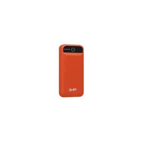 BATERIA DE RESPALDO GHIA POWER BANK 2500 MAH ROJA