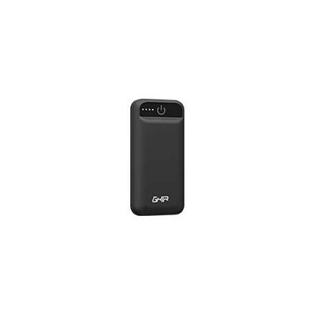 BATERIA DE RESPALDO GHIA POWER BANK 2500 MAH NEGRA