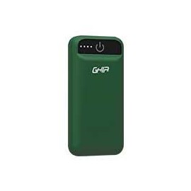 BATERIA DE RESPALDO GHIA POWER BANK 2500 MAH VERDE