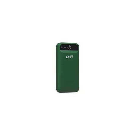 BATERIA DE RESPALDO GHIA POWER BANK 2500 MAH VERDE