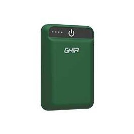 BATERIA DE RESPALDO GHIA POWER BANK 5000 MAH VERDE