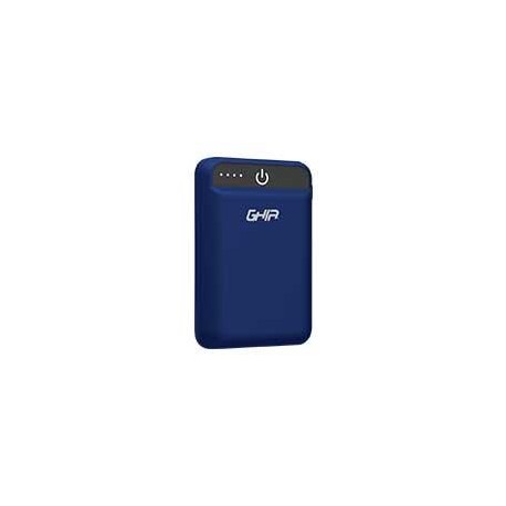 BATERIA DE RESPALDO GHIA POWER BANK 5000 MAH AZUL