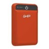 BATERIA DE RESPALDO GHIA POWER BANK 5000 MAH ROJA