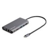 DOCKING USB-C MULTIPUERTOS - HDMI O VGA  - 100W ENTREGA D...