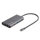 DOCKING USB-C MULTIPUERTOS - HDMI O VGA - 100W ENTREGA D...