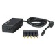 CARGADOR ADAPTADOR CORRIENTE MANHATTAN LAPTOP 40W 5 PLUGS...