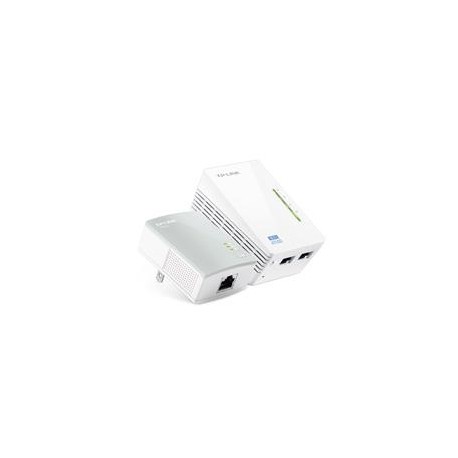 ADAPTADOR POWERLINE TP-LINK TL-WPA4220 KIT 1PZA INALAMBRI...