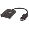 VIDEO SPLITTER MANHATTAN DISPLAYPORT 1 DP IN : 2 DP OUT UHD