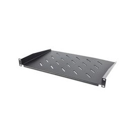 CHAROLA INTELLINET RACK 1U, 30CM 25KG VENTILADA