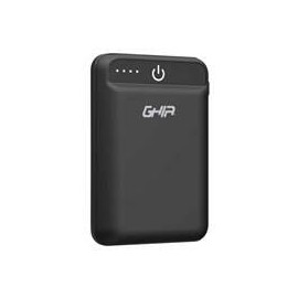 BATERIA DE RESPALDO GHIA POWER BANK 8000 MAH NEGRA