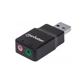 CONVERTIDOR MANHATTAN USB 2.0 A TARJETA SONIDO 2.1