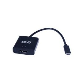 ADAPTADOR GHIA USB 3.1 TIPO C MACHO A HDMI HEMBRA / SALID...