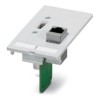PLACA FRONTAL DE DATOS , PHOENIX CONTACT ,1XUSB A 1XRJ45,...